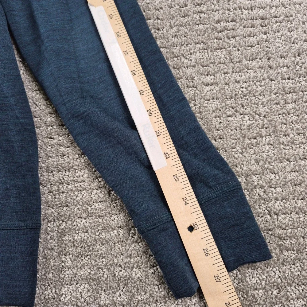 Icebreaker Hoodie Mens L Blue Merino Wool Shifter Full Zip Jacket Outdoors